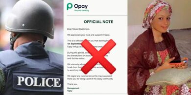 OPay: Police arrest woman behind viral fake shutdown notice, unveil her face