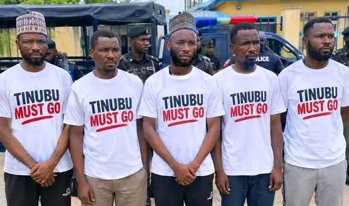 Police arrest 5 'Tinubu must go' campaigners in Borno