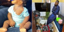 "What will happen when I have a boy?" - Man cries out as daughter allegedly destroys everything at home