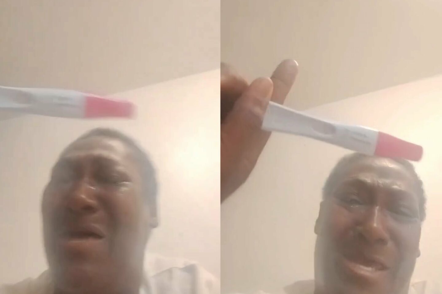 "I’m too old to be pregnant" — Granny breaks down after discovering she is expecting a baby