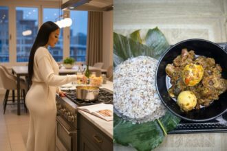 Lady goes from work to market to cook for talking stage, ends relationship before leaving his house