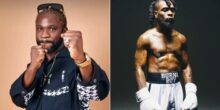 Speed Darlington Burna Boy boxing