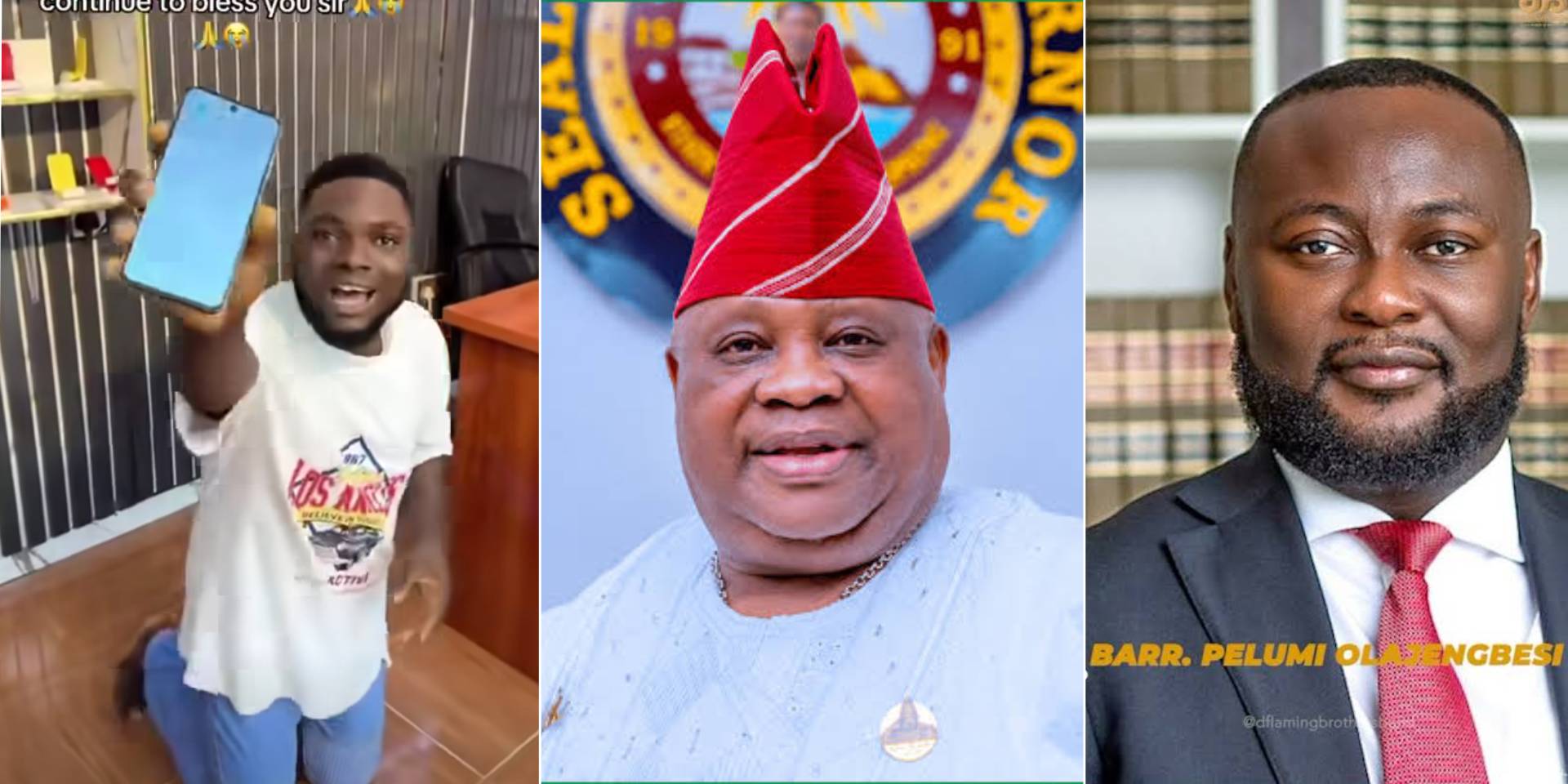 Barrister Pelumi Olajengbesi man shop burgled Ademola Adeleke Ilesha
