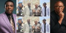 Bob-Manuel Udokwu reveals story behind old photo with Peter Obi