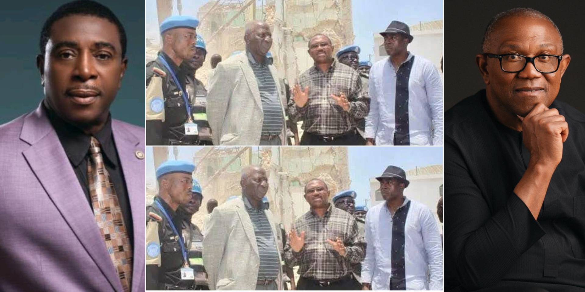 Bob-Manuel Udokwu reveals story behind old photo with Peter Obi