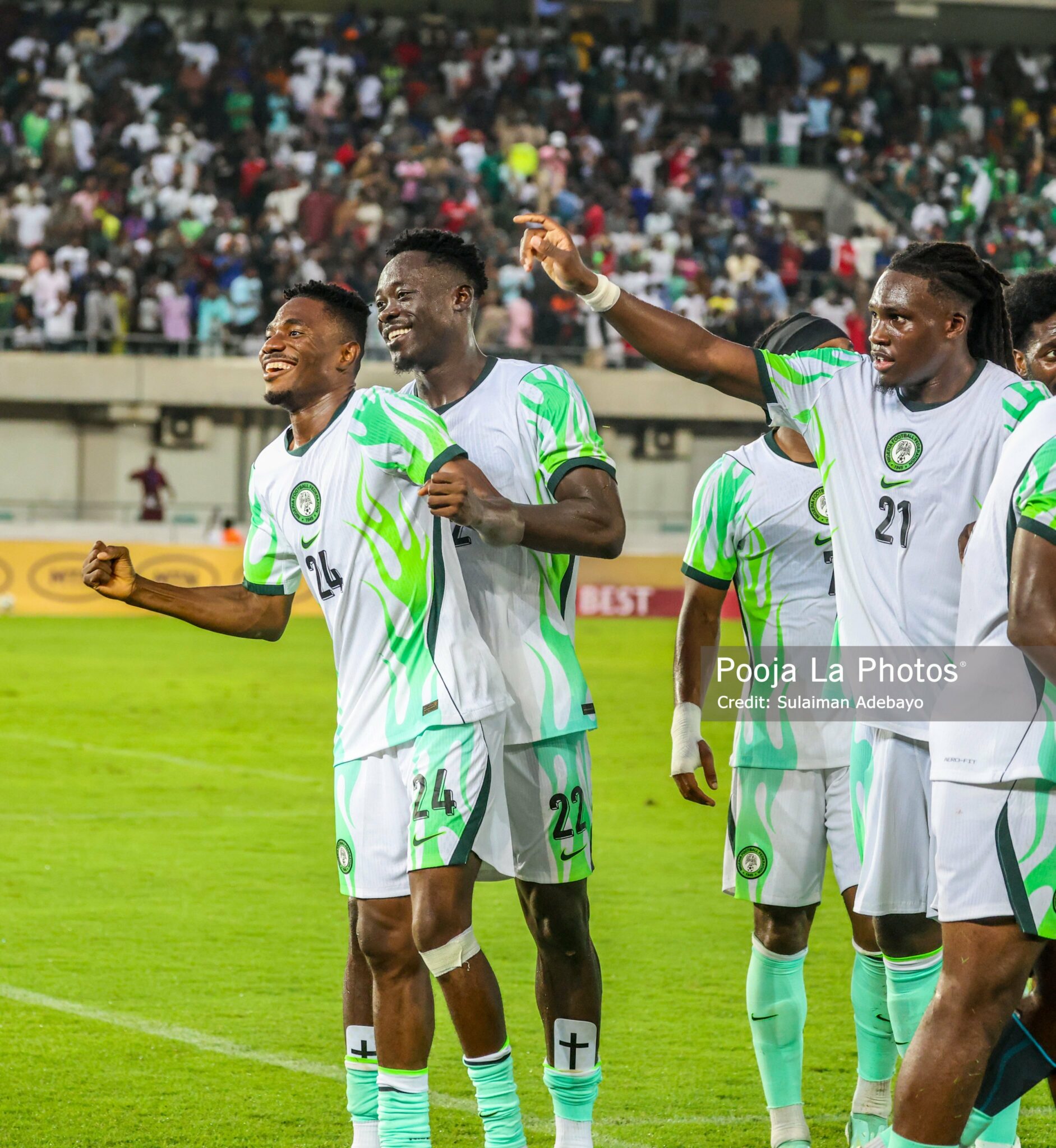 Debutants Ilenikhena, Usor fire Nigeria to AFCON qualifying win over Madagascar