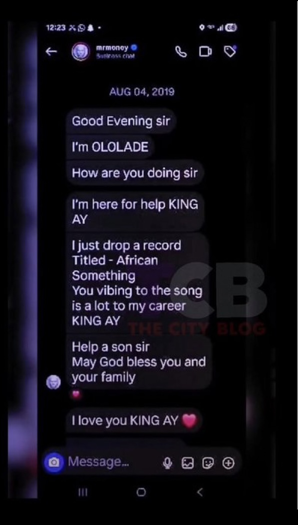 “I didn’t see his message on time” – AY Comedian laments as he recalls asake’s 2019 plea for helper
