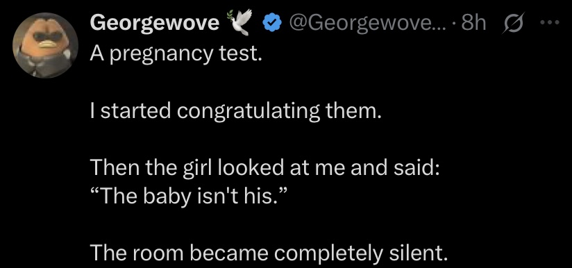 “The baby isn’t his” - Man returns home to find roommate’s girlfriend crying over pregnancy test