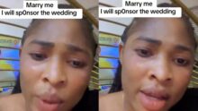 "I've been crying, I need a man, I'll sponsor the wedding" — 40-year-old lady cries out