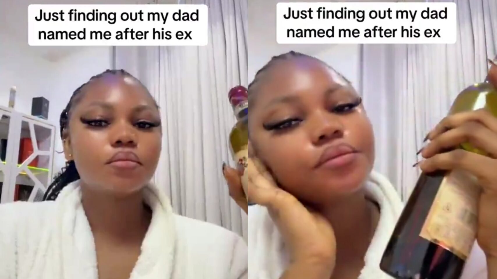 “Just found out my Dad...” — Lady reveals shocking discovery about her father and his ex