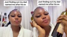 “Just found out my Dad...” — Lady reveals shocking discovery about her father and his ex