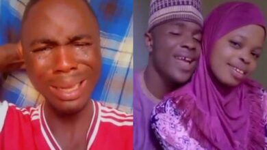“After I sold my father’s property…” — Man breaks down in tears as lady he sponsored in school dumps him