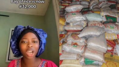 "Now that rice is ₦32,000 per bag, nobody is saying anything" — Lady