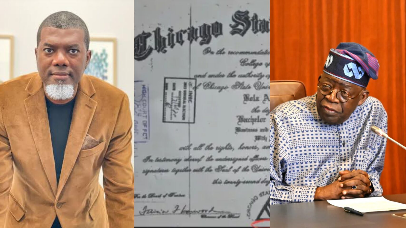 Reno Omokri reveals why Tinubu does not have primary and secondary school certificates