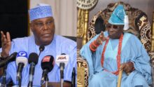 "Aso Rock is not an extension of your palace" — Atiku fires back at Oba of Lagos