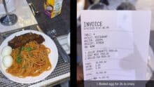 “It’s pure extortion” — Man cries out as restaurant sells 2 boiled eggs for ₦6,000