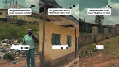 "You're effectively setting children up for failure" — Lady reveals deplorable state of primary school in Abuja