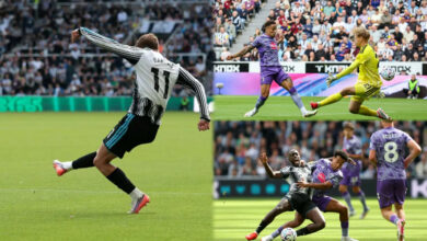Ramsey rescues Newcastle after Bournemouth throw away two-goal lead