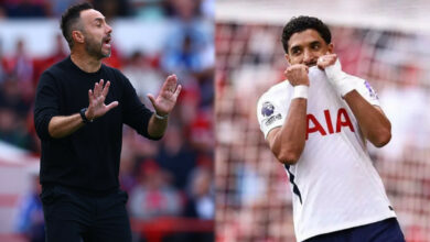De Zerbi urges patience as Tottenham struggle to find scoring touch