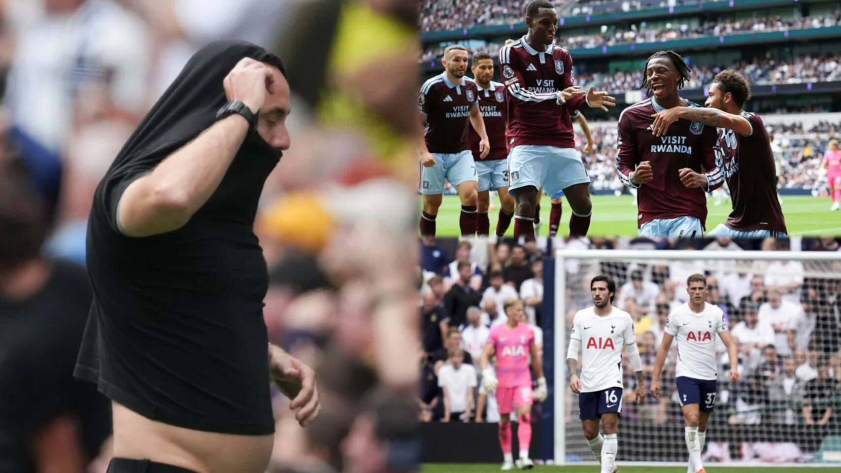 EPL: Tottenham end scoring drought but suffer another defeat against Aston Villa in five-goal thriller