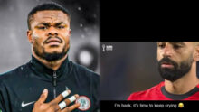 Nwabali breaks silence with taunting message after Super Eagles return