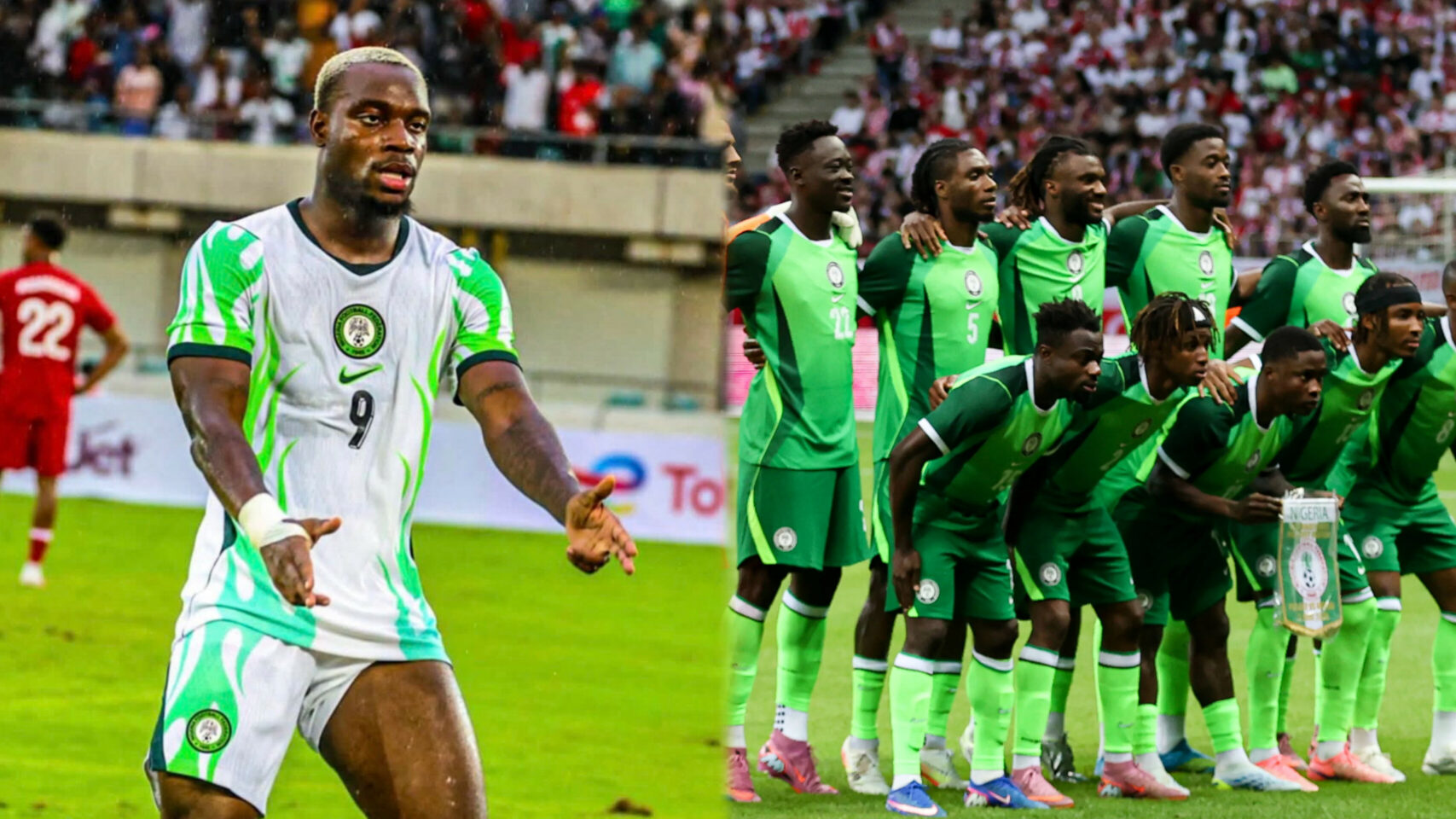 Ilenikhena starts from bench as Chelle names Super Eagles XI for Guinea-Bissau qualifier