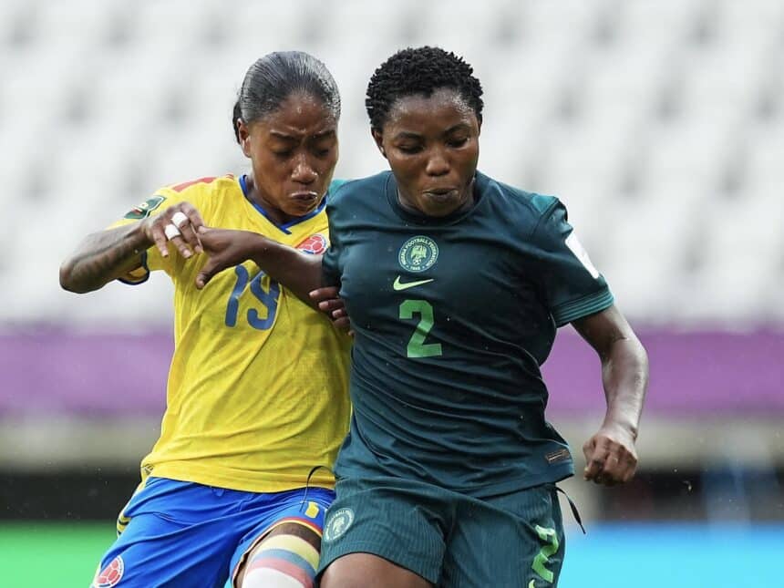 Nigeria's Falconets crash out of U-20 WWC after Colombia quarter-final defeat