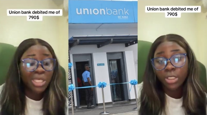 “Give me my $790” — Lady calls out Union Bank over alleged unauthorised debit