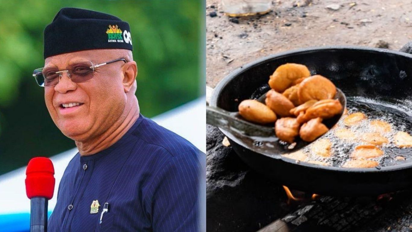 “I made not less than ₦10 million monthly selling Akara and bread” - Governor Umo Eno