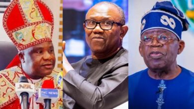 “Peter Obi never gave me one naira” – Archbishop Kawas defends Tinubu endorsement, rejects fake bishop tag