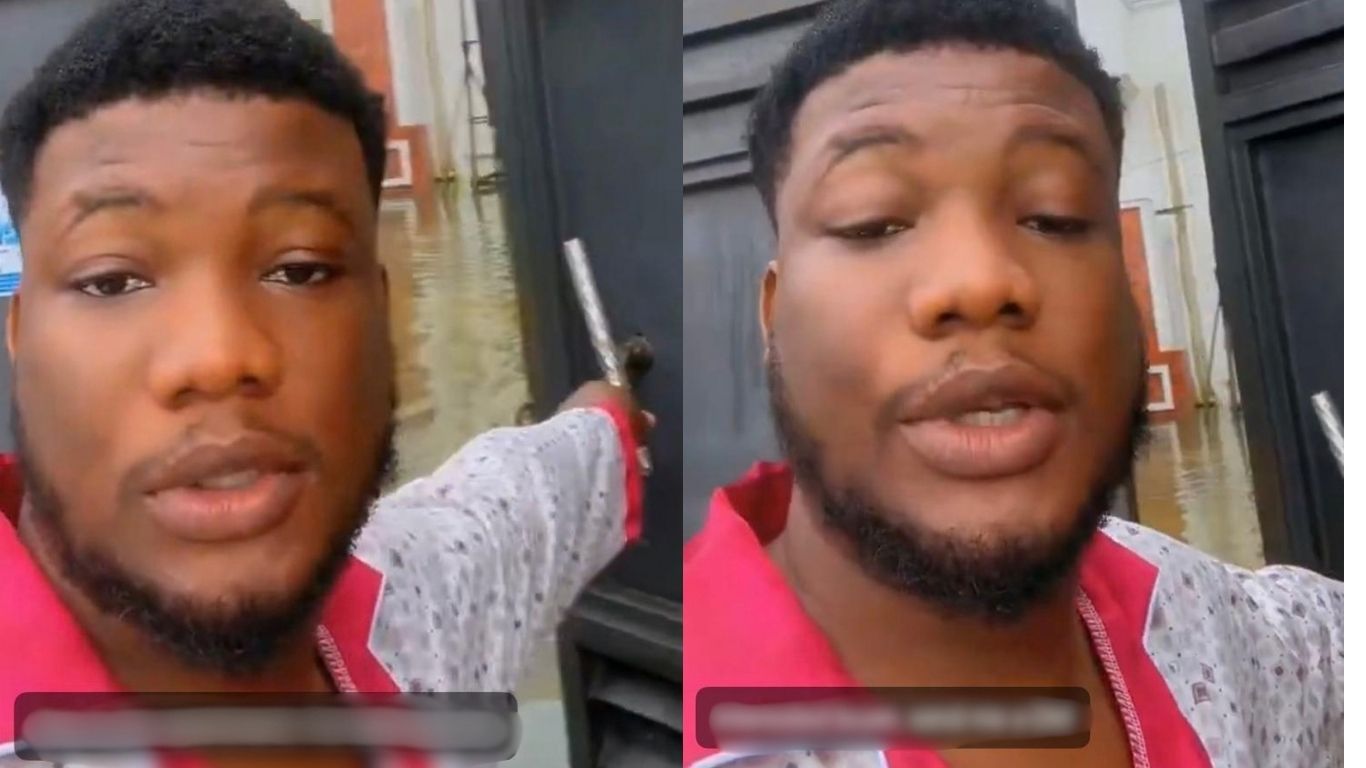 “I built this house with over ₦120m, but I want to sell it for ₦5m” – Man cries out over heavy flooding