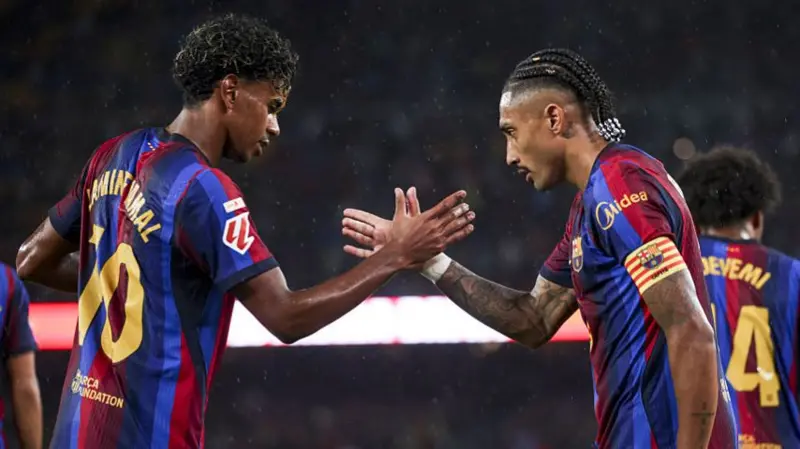 Raphinha hits second straight hat-trick as Barcelona beat Sevilla