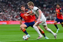 Spain punish England’s costly mistakes in Nations League thriller