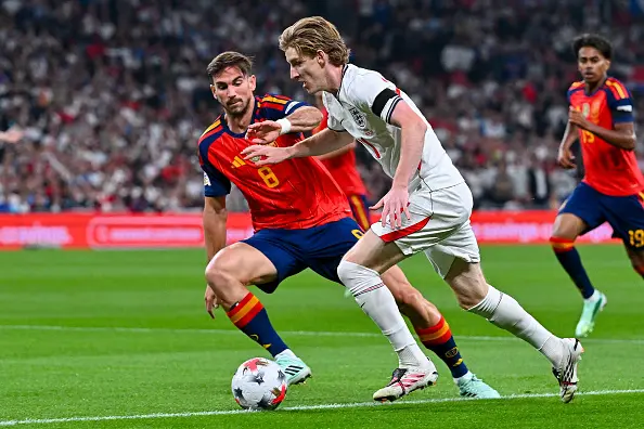 Spain punish England’s costly mistakes in Nations League thriller