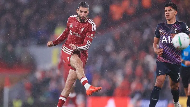Szoboszlai stunner sends Liverpool past Tottenham in Carabao Cup