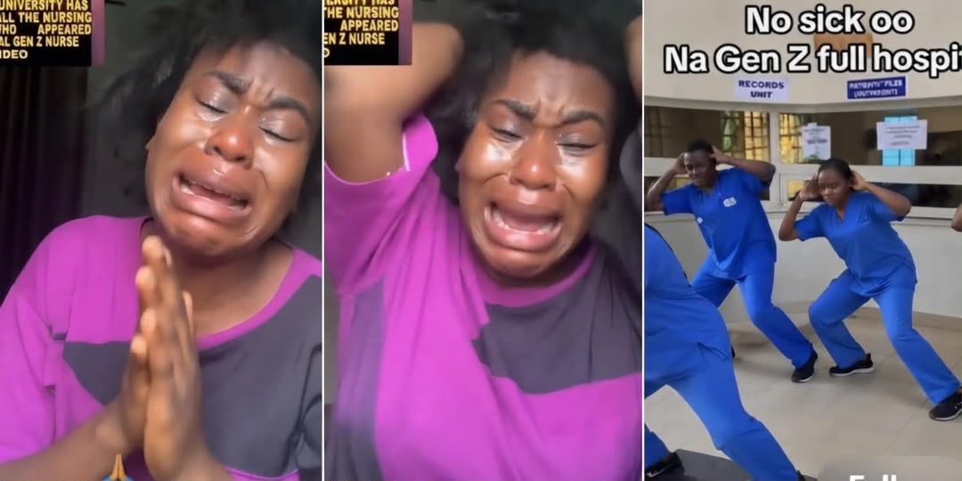 “How do I explain this to my mother…” – Expelled nursing student cries out over viral ‘Gen Z Nurses’ video