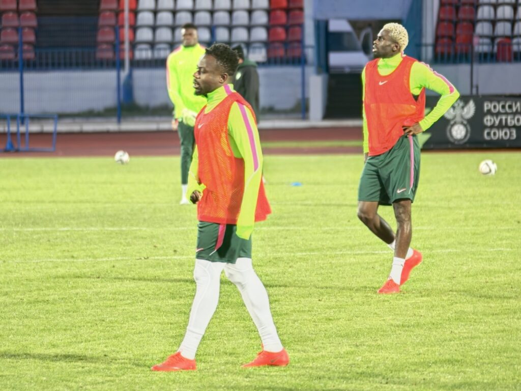 Akor Adams charges Super Eagles to target victory against Russia