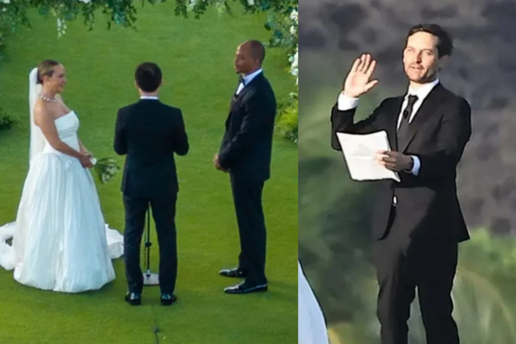 Nigerian billionaire’s son marries Hollywood star’s ex-wife, actor officiates ceremony
