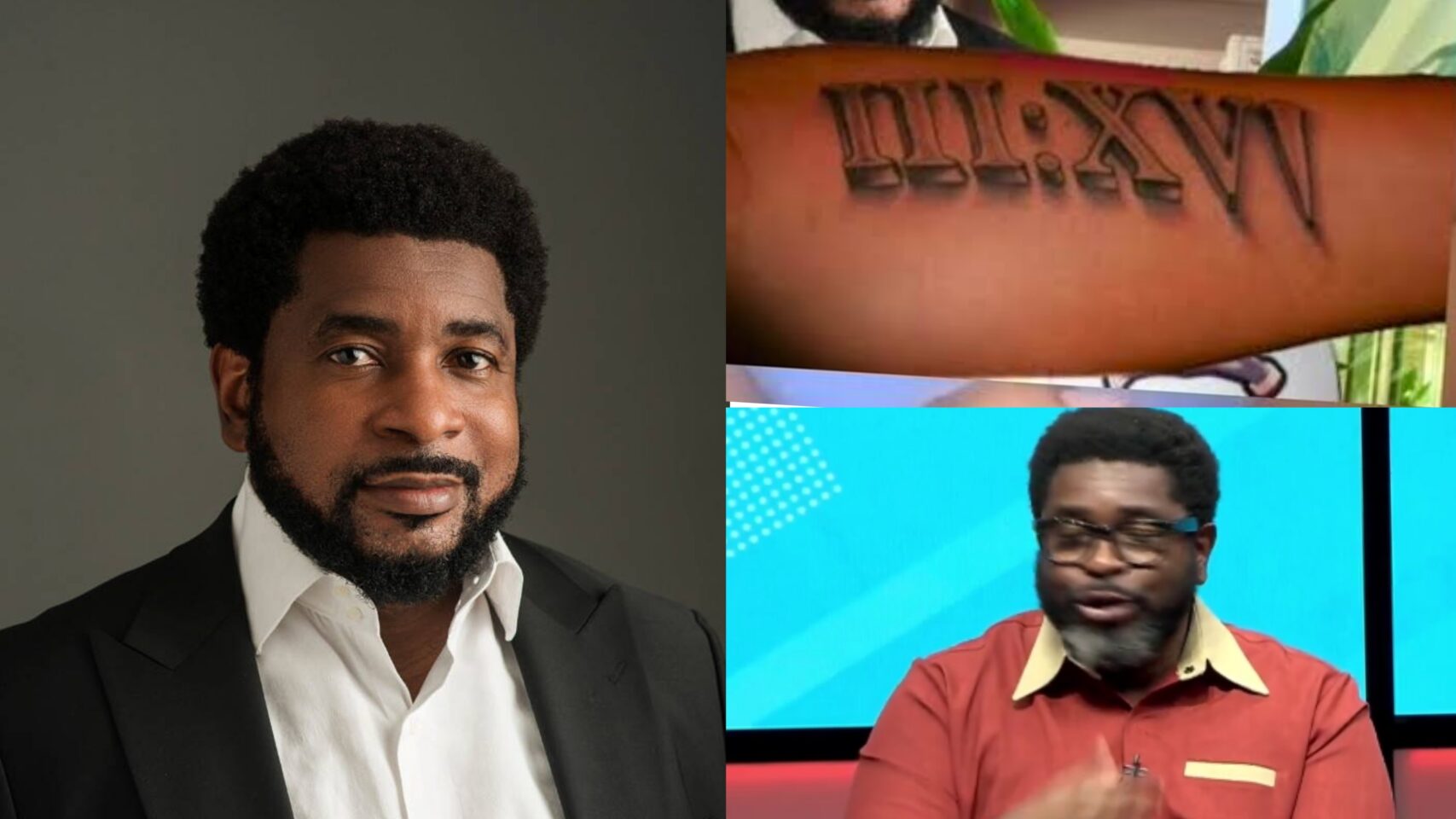 "Even God used tattoo..." — Pastor Kingsley Okonkwo defends tattoos, says it's not a sin