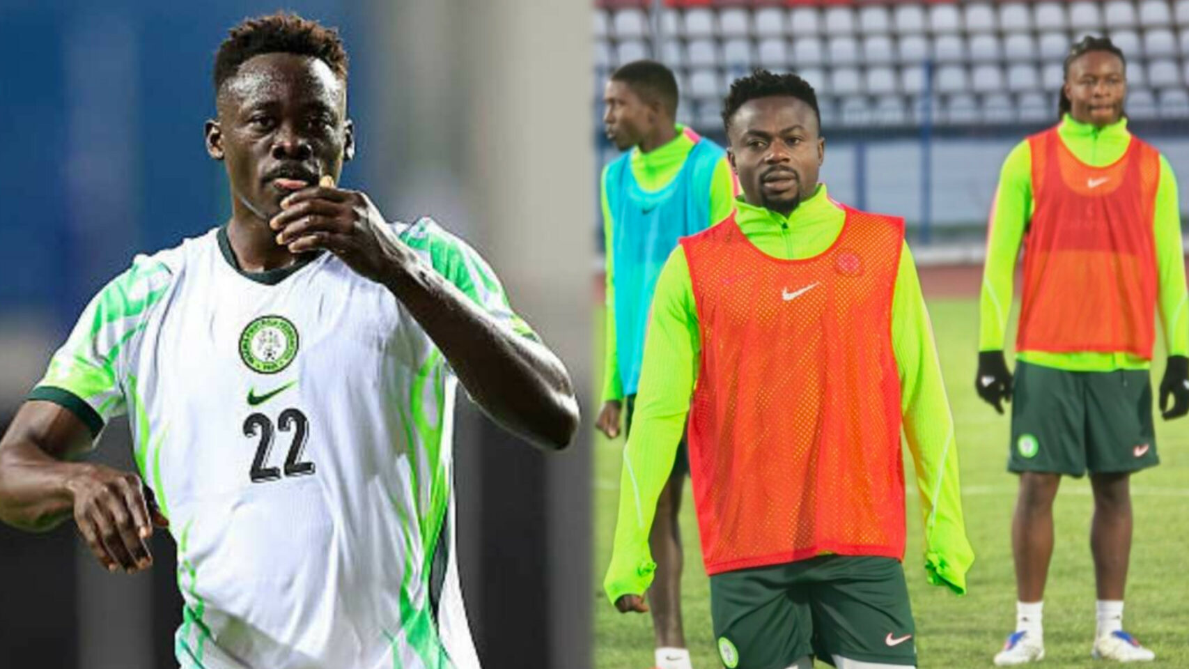 Akor Adams charges Super Eagles to target victory against Russia