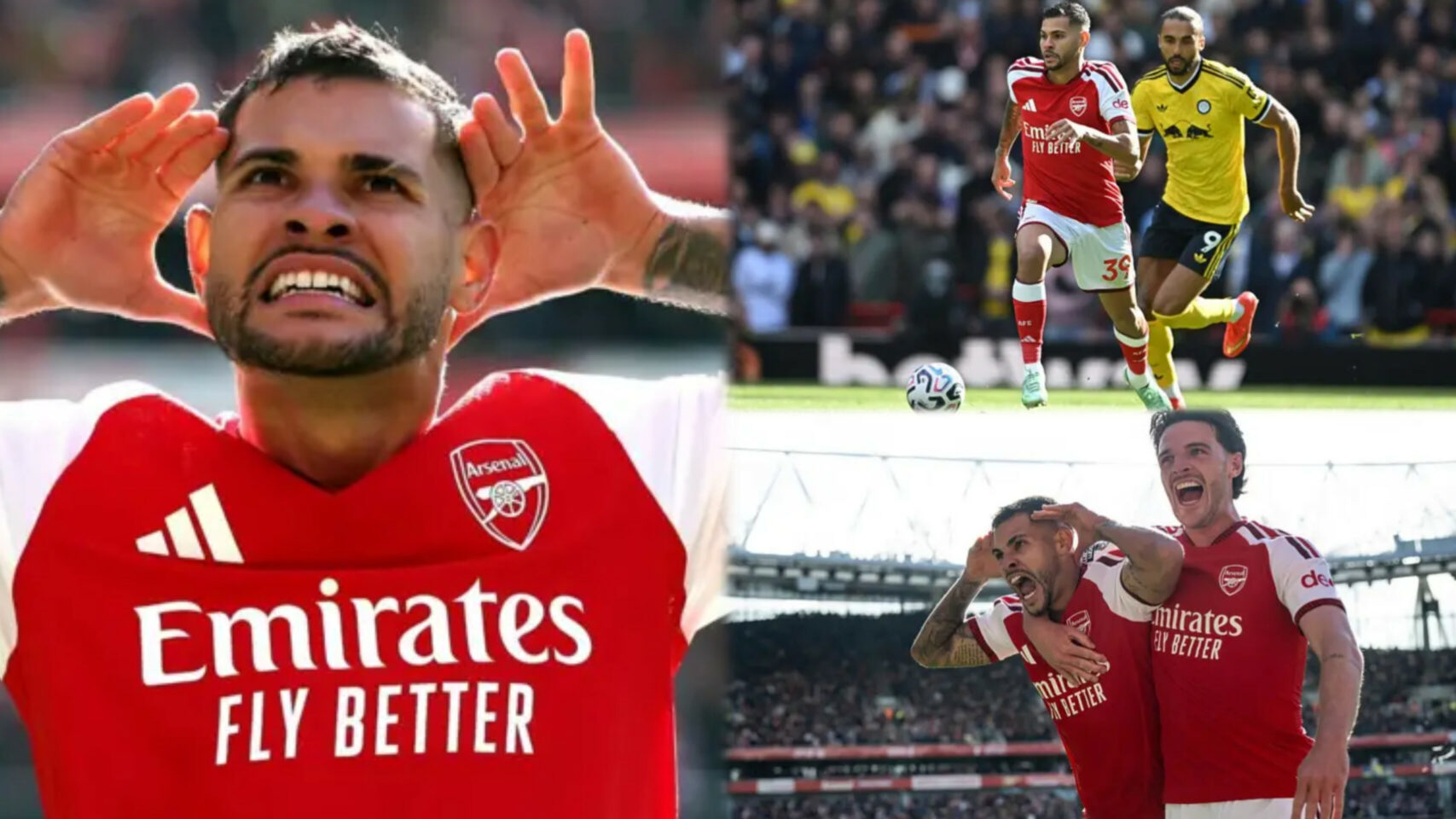 Bruno Guimaraes scores winner as Arsenal fight back to beat Leeds, revive title defence