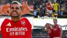 Bruno Guimaraes scores winner as Arsenal fight back to beat Leeds, revive title defence