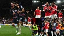 Solanke rescues 10-man Tottenham with stoppage-time goal against Man United