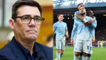 UK PM Burnham to publish details of meetings with Man City