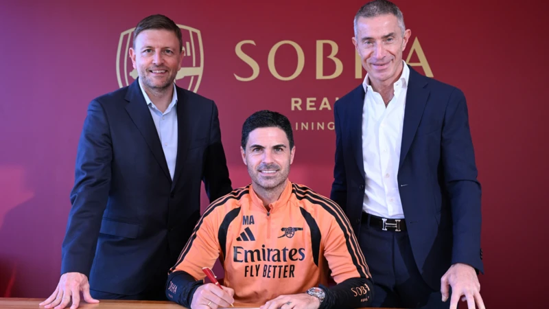 Mikel Arteta commits future to Arsenal until 2030