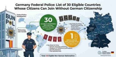 germany-federal-police-list-of-30-eligible-countries-whose-citizens-can-join-without-german-citizenship