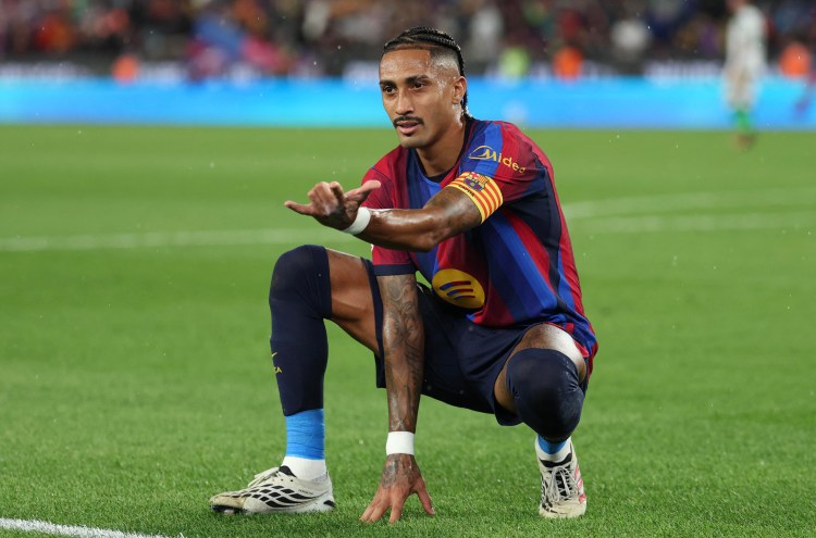 Raphinha wins back-to-back La Liga Player of the Month awards